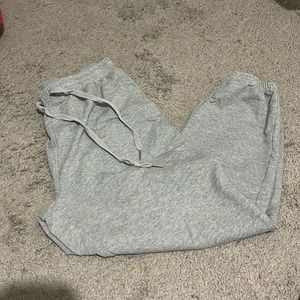 amazon grey jogger sweatpants